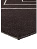 Atticgo Kurzflor-Teppich BREDA in schwarz