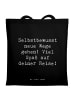Mr. & Mrs. Panda Tote Bag Spruch Alleine Reisen unternehmen mit ... in Schwarz