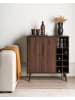 Beliani Sideboard TULLAMORE in Braun - (W) 84 x (H) 91 x (L) 39 cm