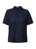 Cecil 'Blusenshirt mit Struktur' Marineblau