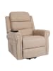 MCW Fernsehsessel K63 mit Liegefunktion und Aufstehhilfe und Massage, Beige-braun