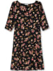 sheego by Joe Browns Jerseykleid in schwarz-gemustert
