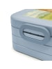 Mr. & Mrs. Panda Vesperbox Alpaka Fahne Design ohne Spruch in Blau Pastell