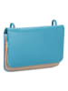 MYWALIT Travel Clutch Geldbörse Leder 19 cm  sardinia