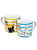 Geda Labels Tasse Bugs Bunny & Daffy Duck in Blau - 250ml