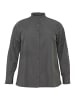 KAFFE curve Langarm - Hemd KCadi in Black Oyster
