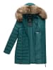 Marikoo Steppmantel Rose-Stepp in Ocean Green2