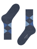 Burlington Edinburgh Socke in Dark blue