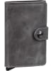Secrid Geldbörse Miniwallet Vintage in Grey-Black