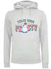 F4NT4STIC Hoodie Feelin Kinda Frosty Snowman in grau meliert