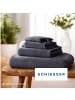Schiesser Frottier-5er-Set: Waschhandschuhe Skyline Color in Dunkelgrau