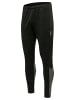 Hummel Hosen Hmlongrid Poly Pants in JET BLACK/FORGED IRON