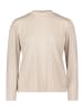 BETTY & CO Rollkragenshirt mit Lurexfaden in Grau