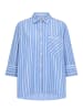 CULTURE Langarm - Hemd CUpetra Relaxed fit in Blue Stripe