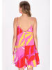 myMo Women Dress in pink multicolor