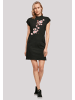 F4NT4STIC Short Sleeve Dress Kirschblüten Asien in schwarz