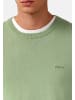 s.Oliver CASUAL Pullover in hellgrün