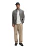 Marc O'Polo Stehkragen-Strickjacke regular in Medium Grey