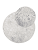 Beliani Patchwork BOZKOY in Silber/Beige - (W) 140 x (H) 1 x (L) 140 cm