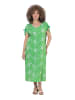 Ulla Popken Jerseykleid in grasgrün