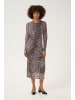 CULTURE Kleid CUattie Fitted in Leopard