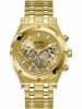 Guess Quarzuhr für Herren in gold