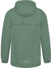 Normani Outdoor Sports Kinder Regenjacke mit Fleecefutter in Dunkelgrün