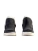 Hey Dude Camden Suede Sneaker aus Leder Schwarz