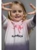Kangaroos Sweatkleid in rosa-weiß-blau