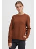 Oxmo Strickpullover OXMilla in Braun
