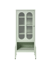 Beliani Büroschrank SOLETTA in Grün - (W) 47 x (H) 108 x (L) 35 cm