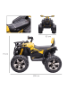 HOMCOM 12V 10Ah Kinder Quad 3-5 Jahre Gelb