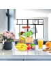 relaxdays Etagere in Transparent - (H)31,5 x Ø30 cm