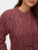 Vero Moda Strickjacke in Rose Brown