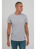 BLEND T-Shirt BHWhitson in Grau