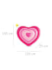 Intex Luftmatratze in Herzform LOVE in Rosa, (B) 25 x (H) 155 x (L) 135 cm