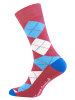 Vincent Creation® Casual Socken "ARGYLE" 6 Paar in Bunt
