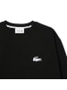 Lacoste Sweatshirt in Schwarz/Weiß