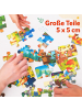 MAGNIKON Puzzle ab 3, Waldtiere, Kinderpuzzle 61 Teile, 10 Puzzles