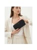 Lazarotti Bologna Leather XL Double Zip-Around Geldbörse RFID Leder 20 cm in black