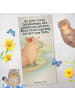 Mr. & Mrs. Panda Badehandtuch Capybara Blume Design mit Spruch in Weiß