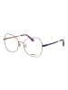 MAX & CO Damen Optische Fassungen Katzenauge Gold