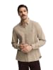 Polo Club Hemd MAN MOREAU LONG SLEEVE REGULAR FIT in Beige