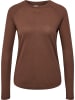 Hummel Hummel T-Shirt Hmlmt Yoga Damen Atmungsaktiv Leichte Design in NUTMEG