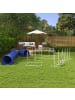 Pawhut Hunde Agility Set Blau Kunststoff+ Oxford
