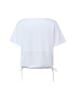 OPUS T-Shirt Sarzi in weiß