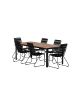 ebuy24 Schwarz 90 x 205 cm