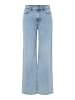 Pieces Straight Fit Jeans in Light Blue Denim