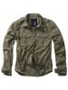 Brandit Hemd "Vintage Shirt Long Sleeve" in Grün