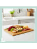 relaxdays Schneidebrett in Natur - (B)38 x (H)3 x (T)25 cm